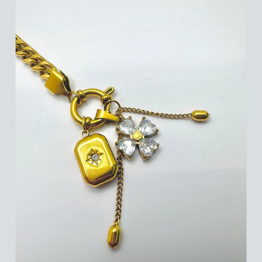 Cuban Charms Bracelet