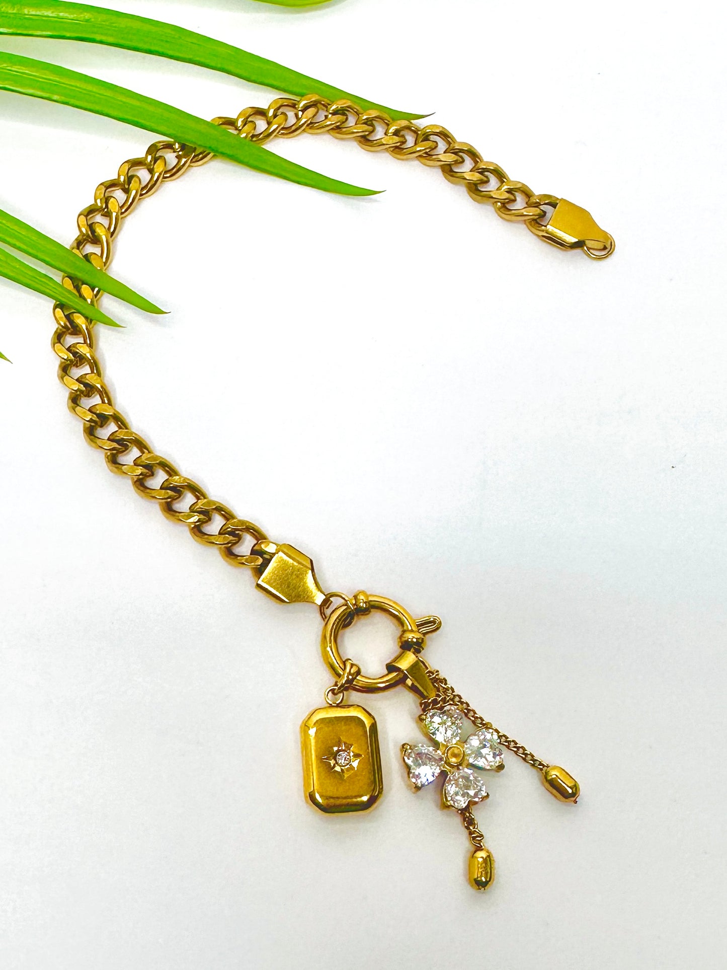 Cuban Charms Bracelet