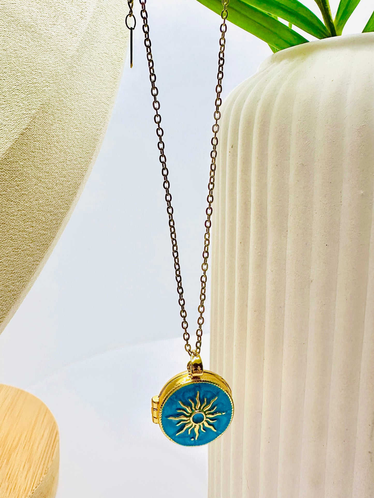 Sunburst Turquoise Necklace