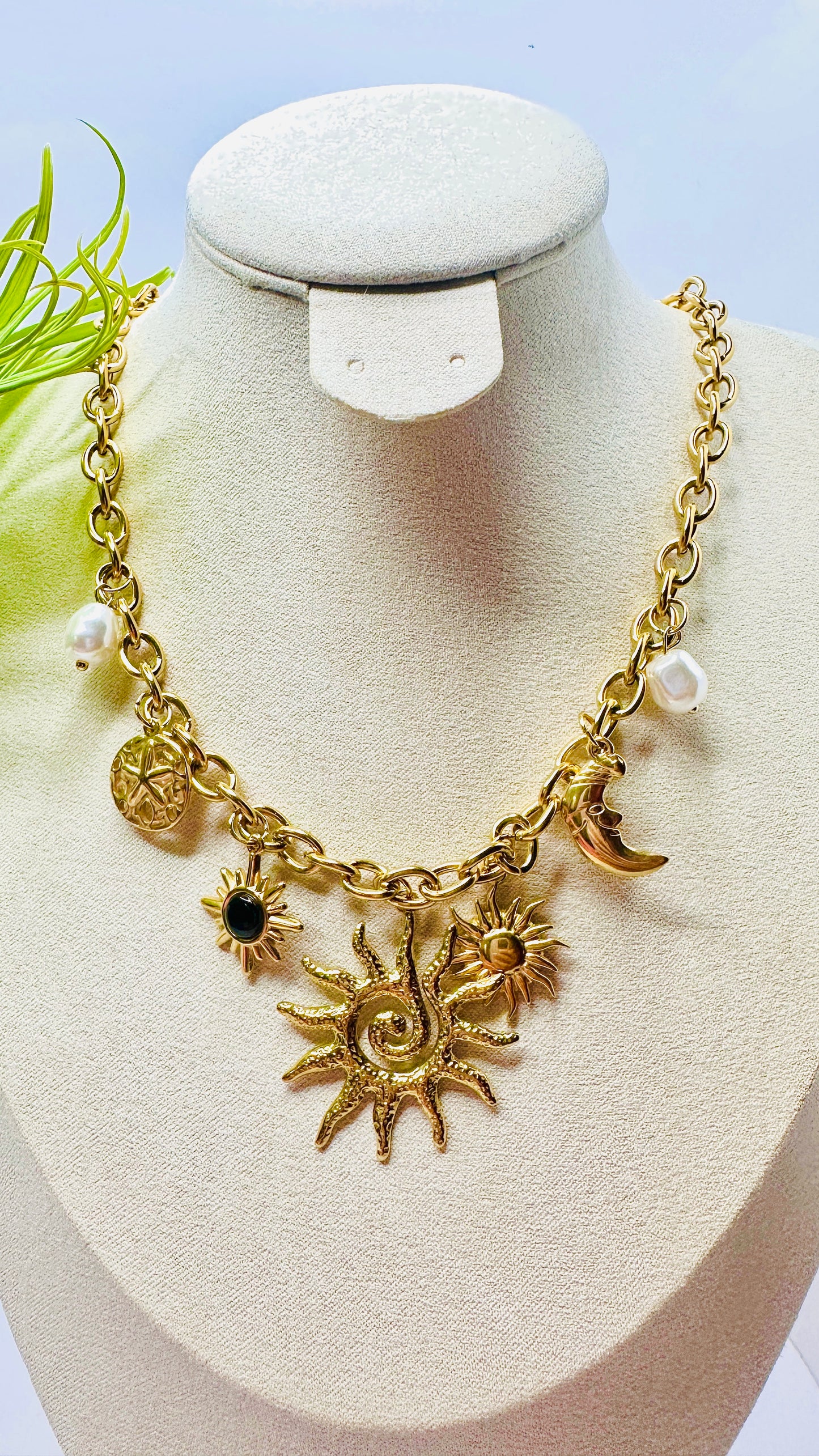 Celestia Charm Necklace