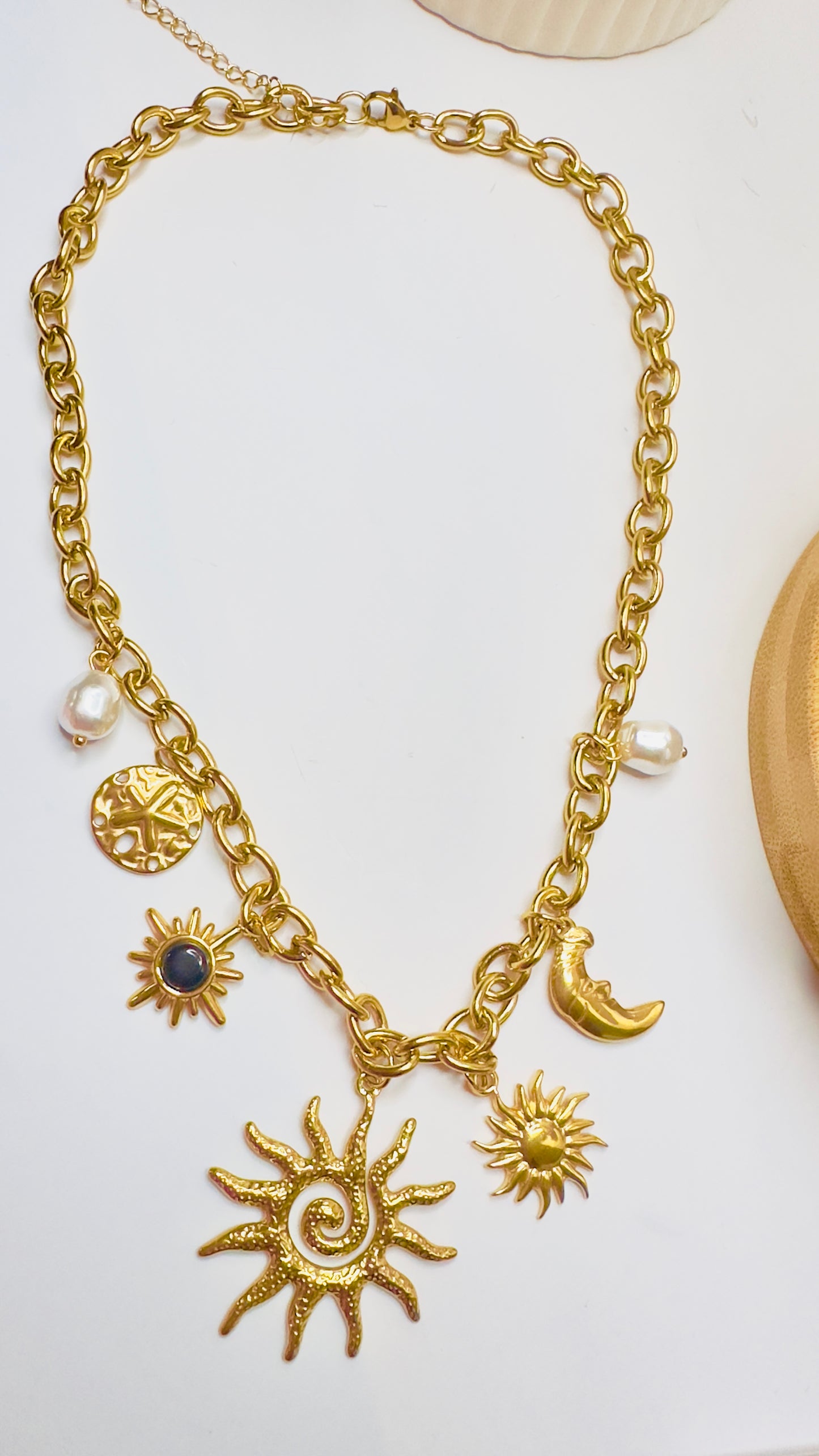 Celestia Charm Necklace