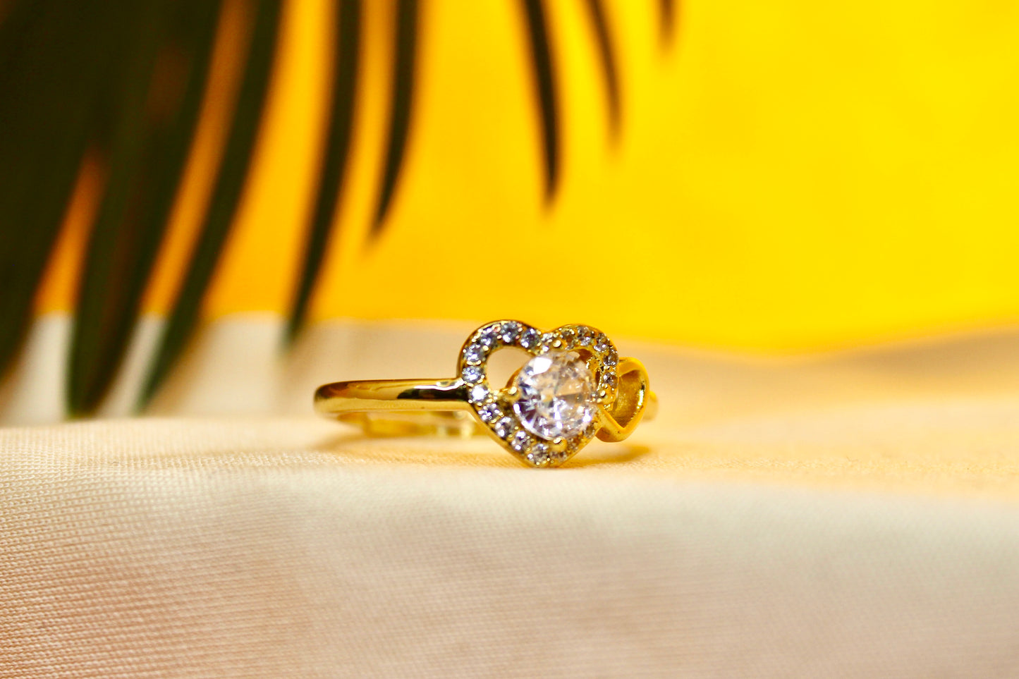 Duo Heart Ring