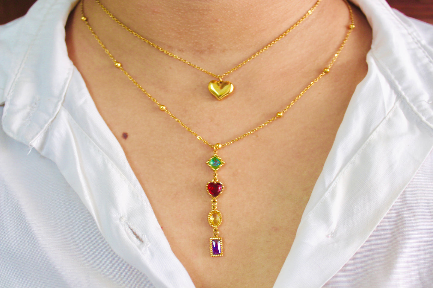 Eternal Love Gem Necklace