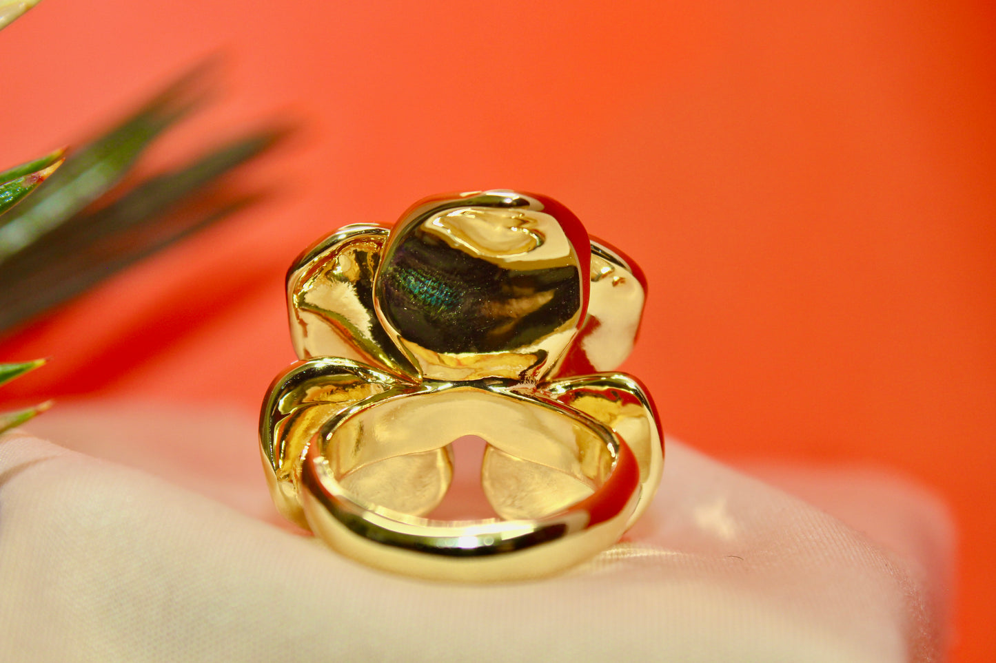 Blossom Enamel Floral Ring