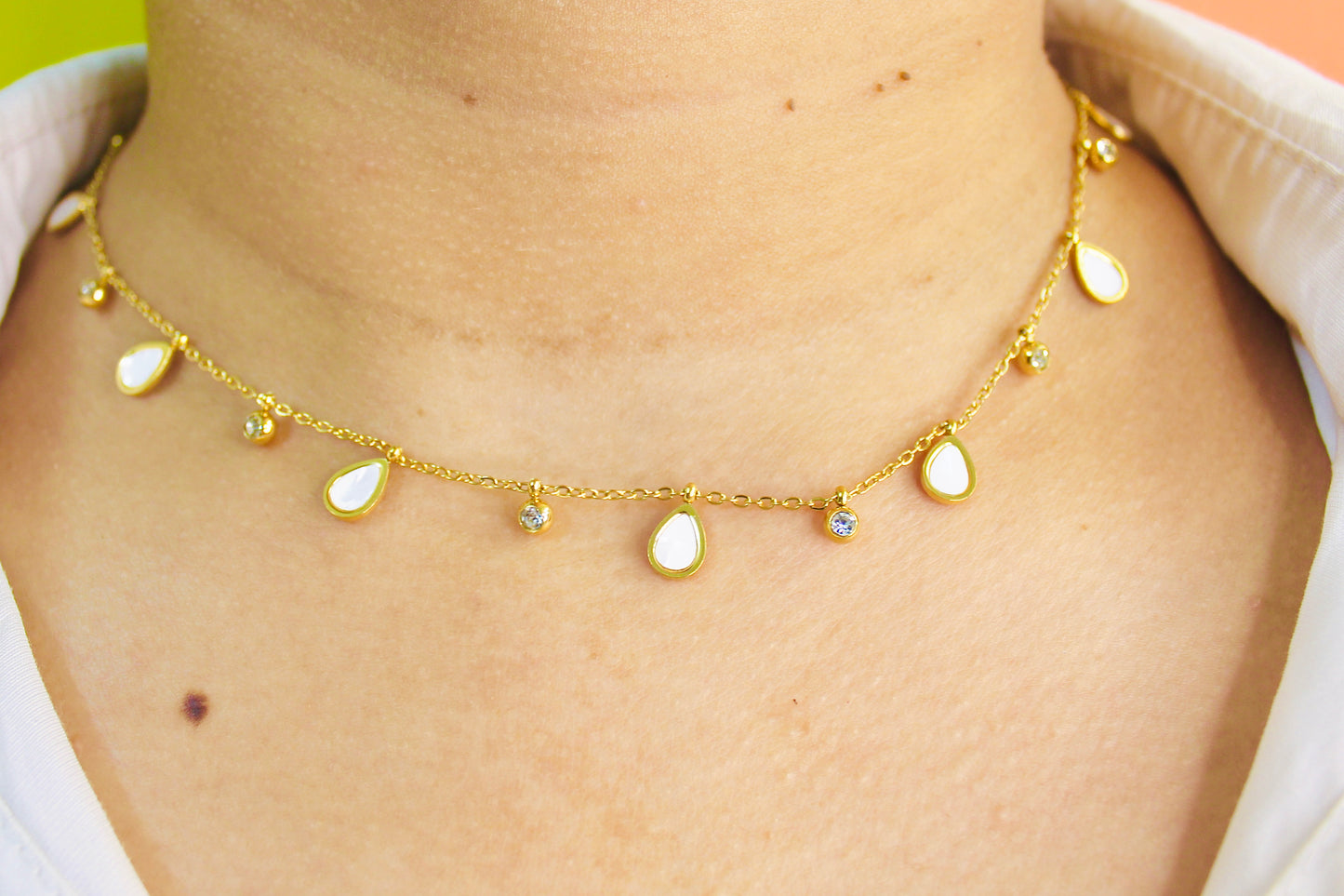 Crystal Charm Necklace