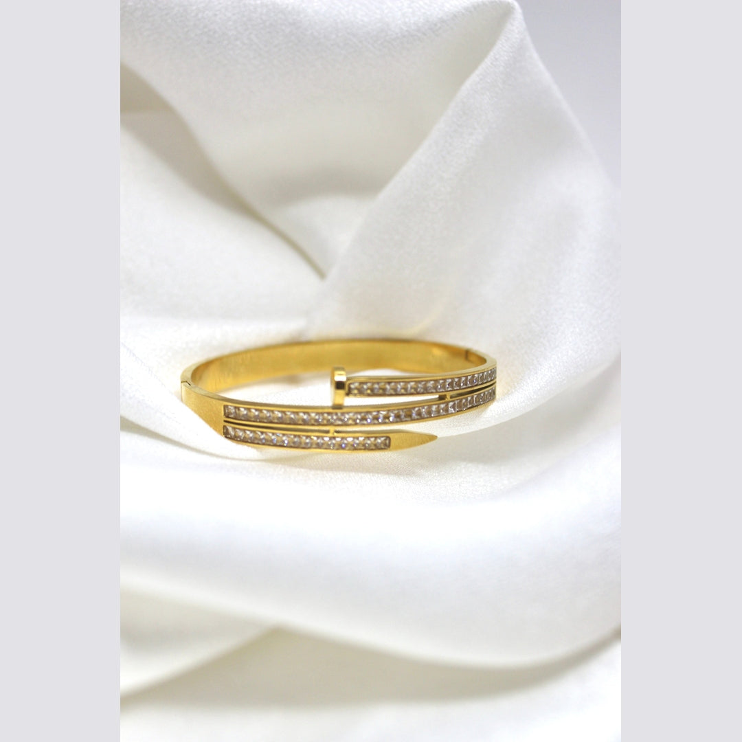 Crystal Dual Band Bracelet