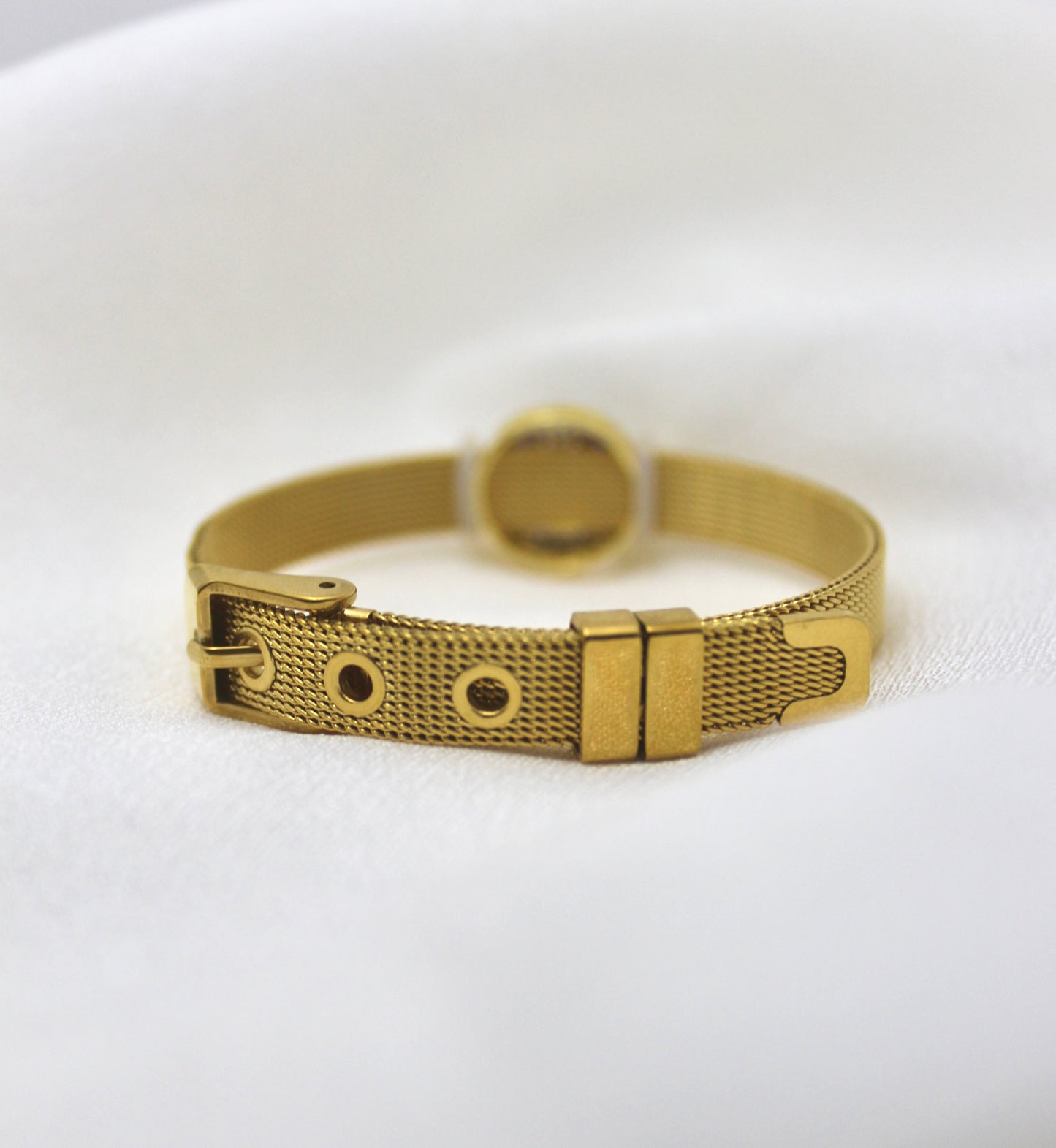 Round Evil Eye watch bracelet