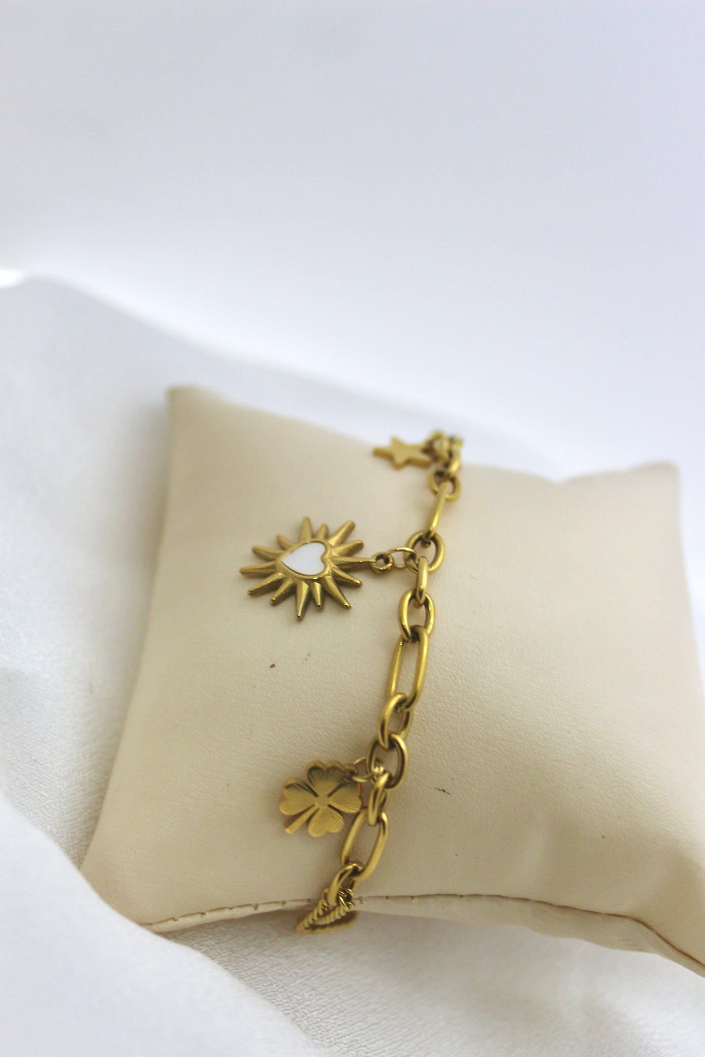 Lucky Charms Gold Bracelet