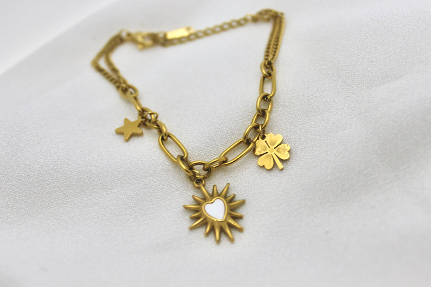 Lucky Charms Gold Bracelet