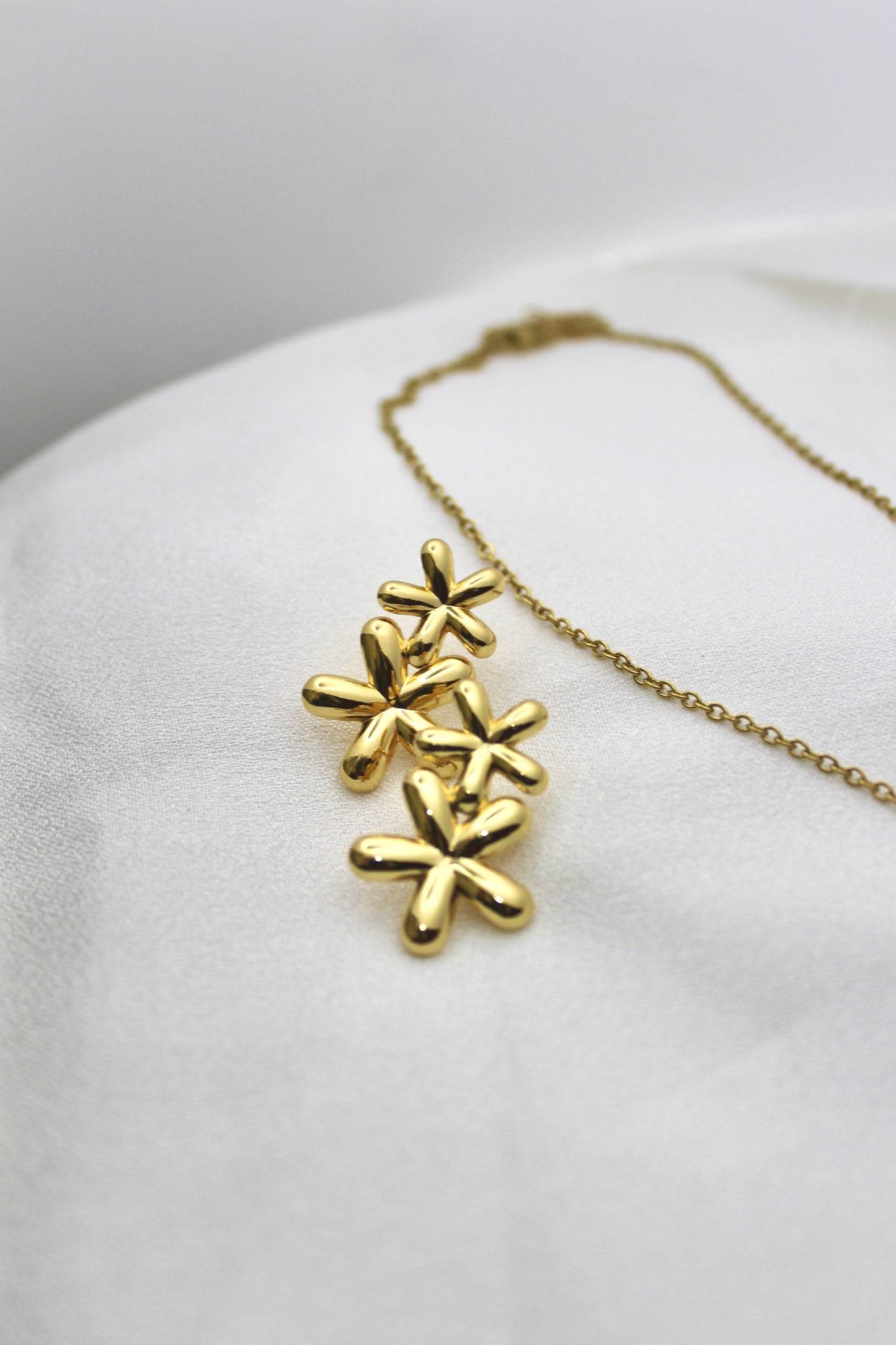 Golden Bloom Statement Jewelry Set