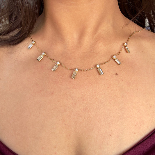 Starlit Drop Necklace