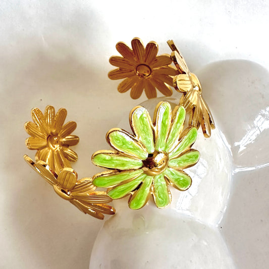 Pushpika Mint Cuff