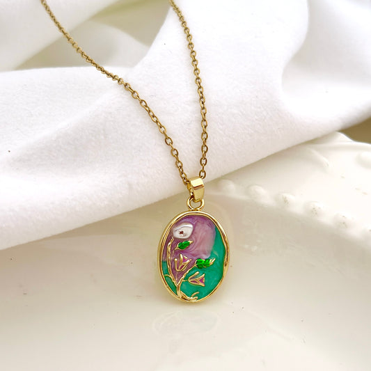 Bloom Art Necklace