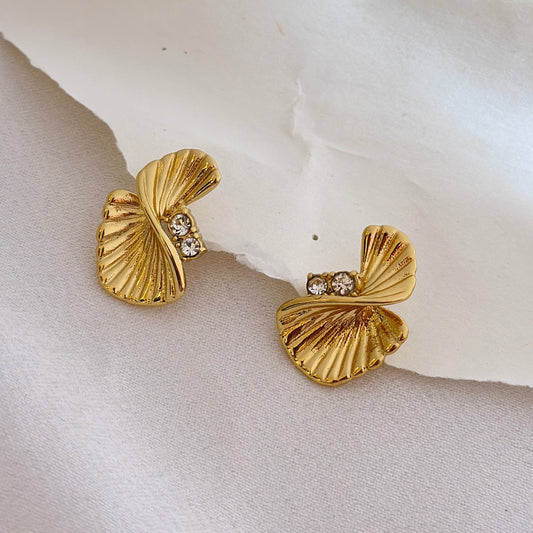 Shell Spark Earrings