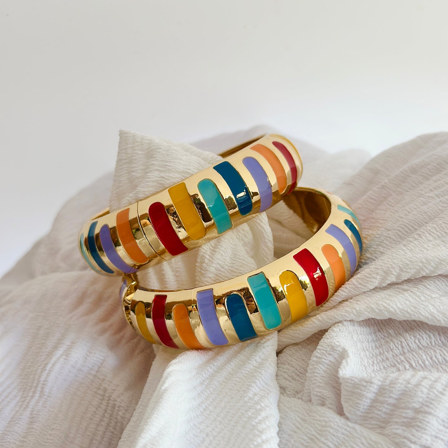 Multicolor Bangle ( SET OF 2 )