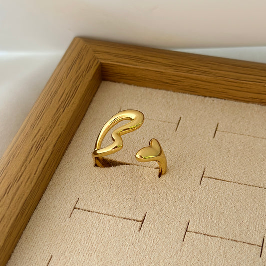 Open Heart Ring