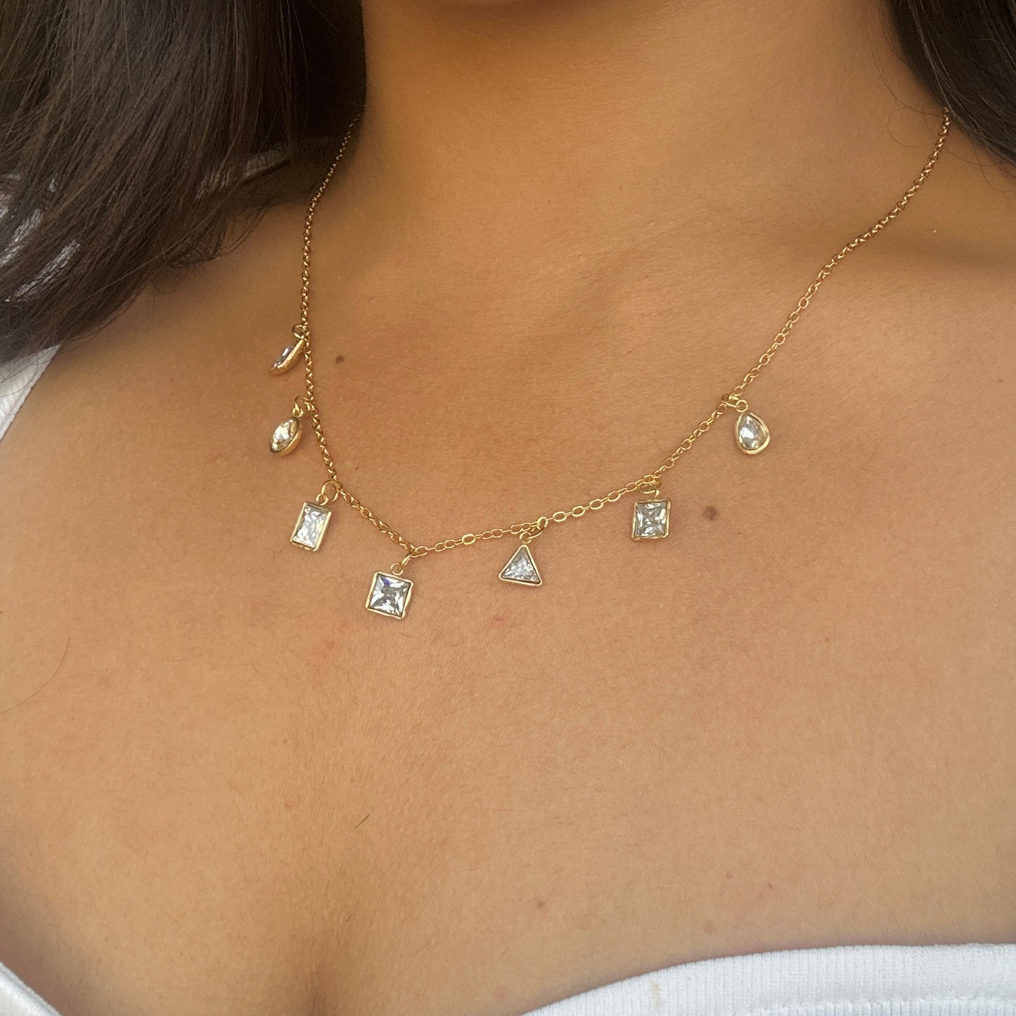 Crystal Charm Necklace