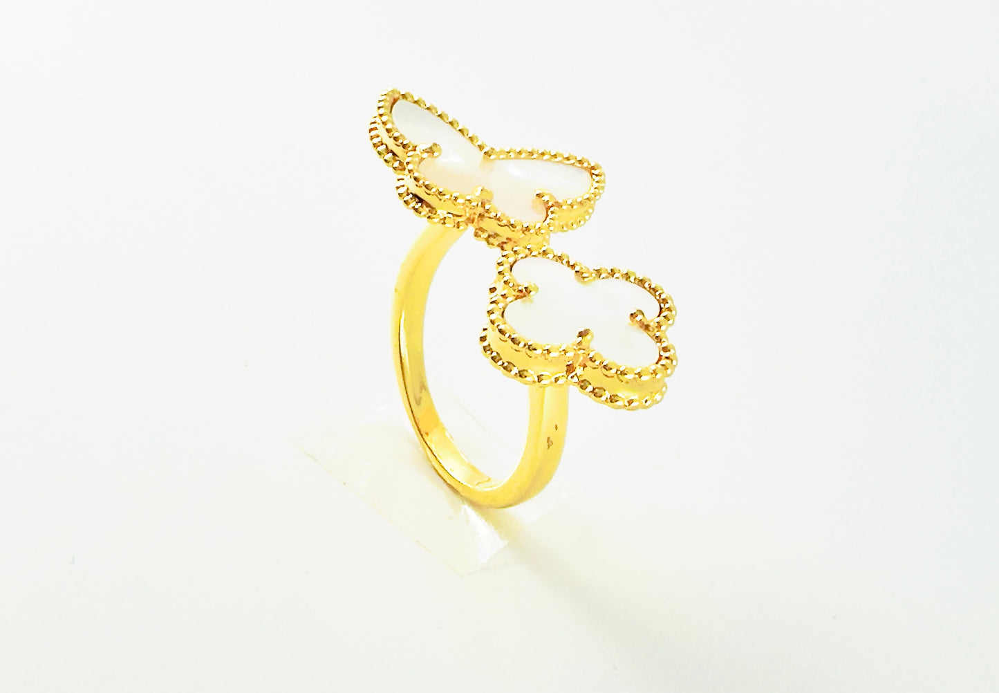 Celeste Pearl Duo Ring