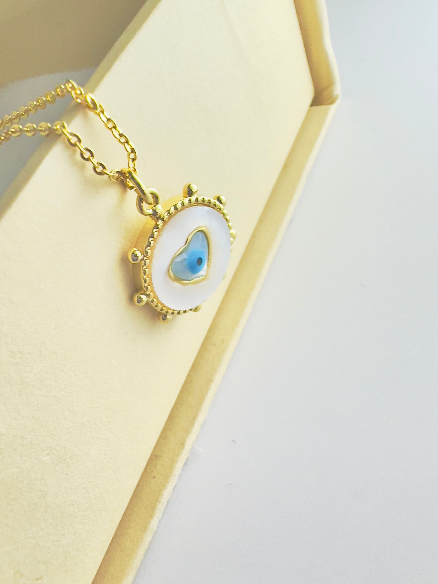 Heart of Eye Necklace