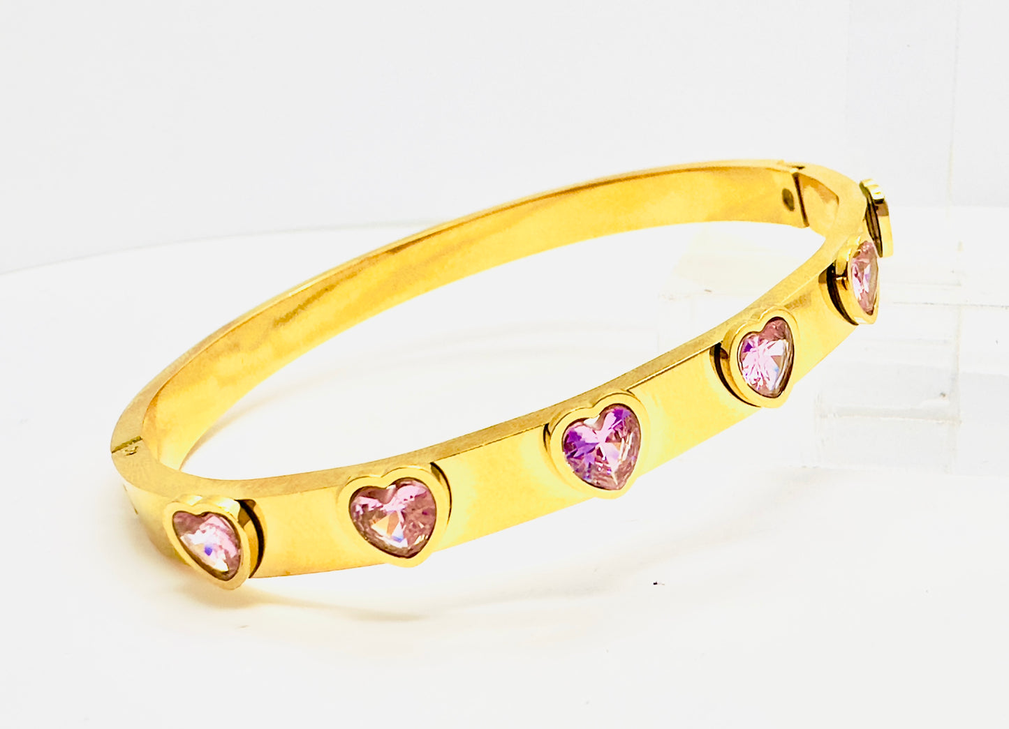 Heart Charm Bracelet