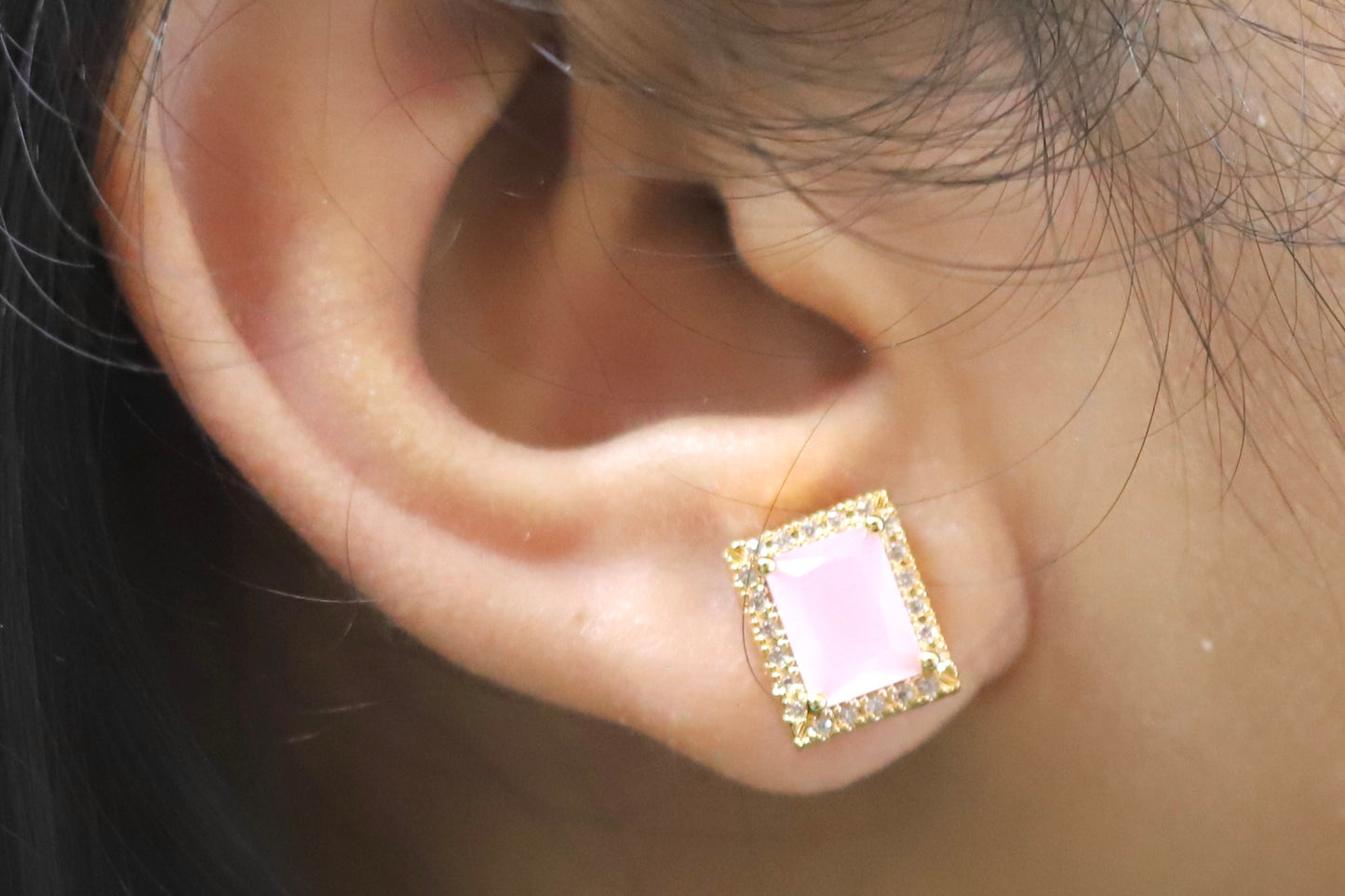 Blush Elegance Studs