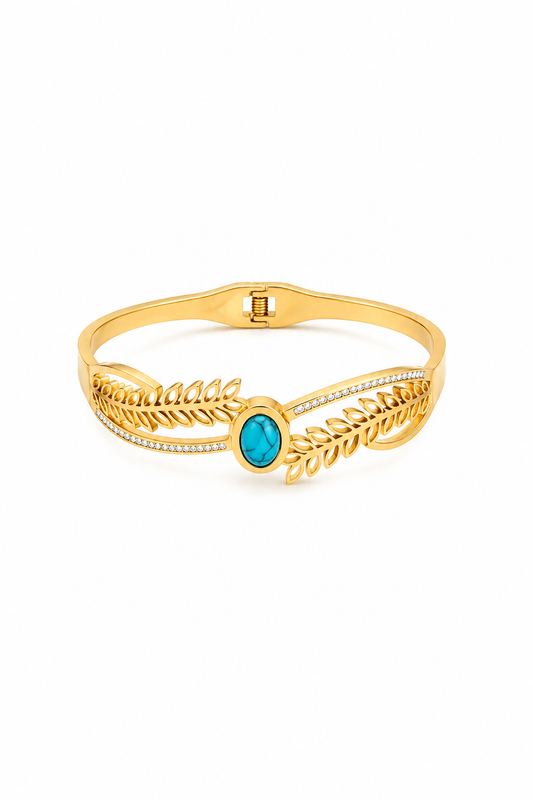 Leaf Statement Bracelet