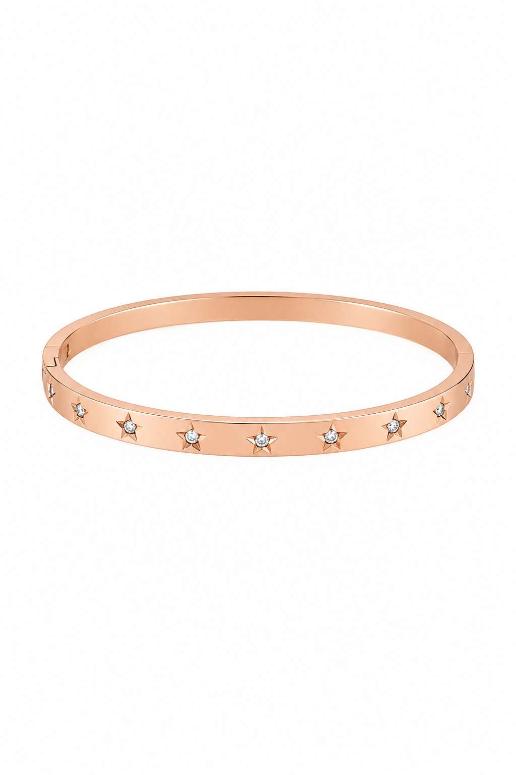 (Rose Gold) Star CZ Bracelet