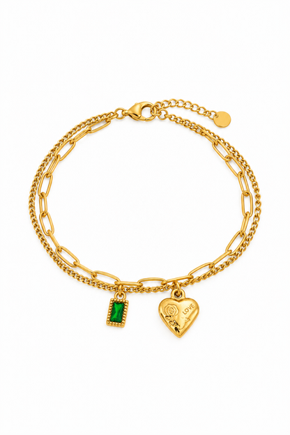 Layered Love Bracelet