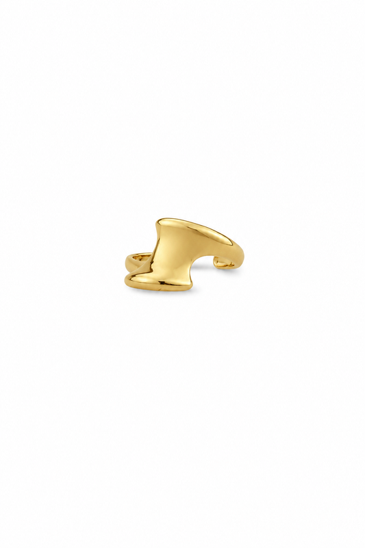 Abstract Wave Ring