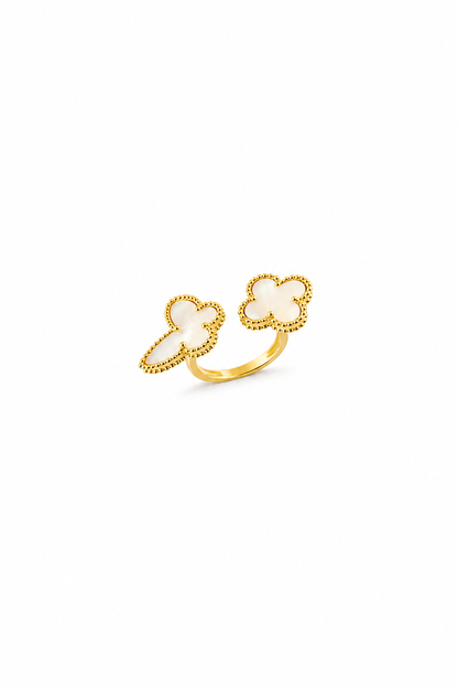 Celeste Pearl Duo Ring