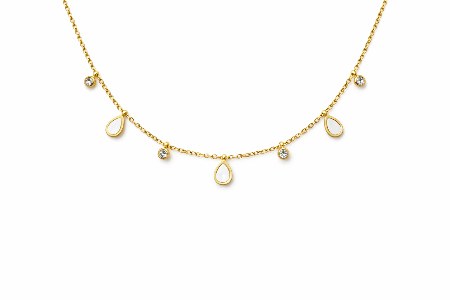 Crystal Charm Necklace
