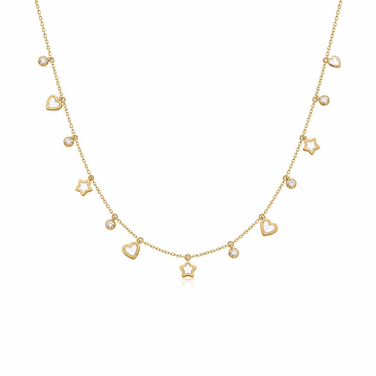 Heart & Star Necklace