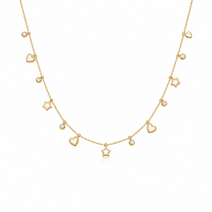 Heart & Star Necklace