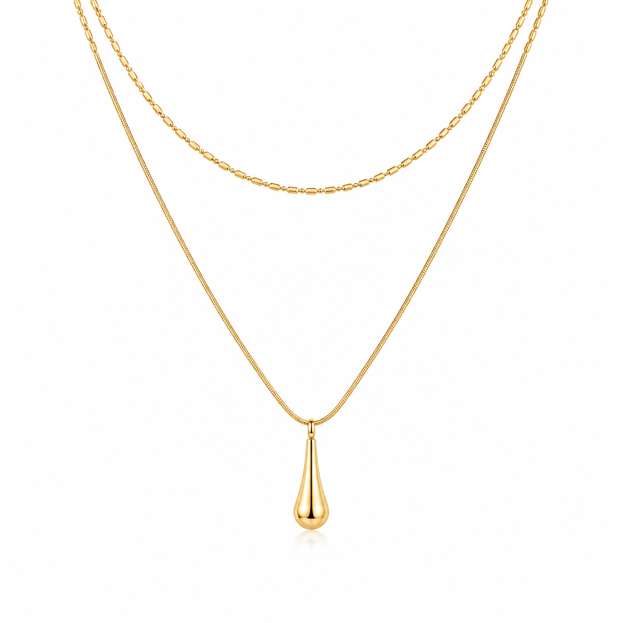 Teardrop Pendant Necklace