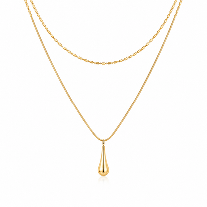 Teardrop Pendant Necklace