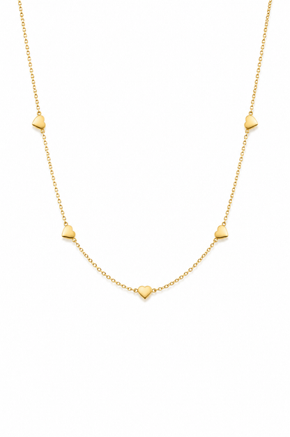 Mini Hearts  Necklace
