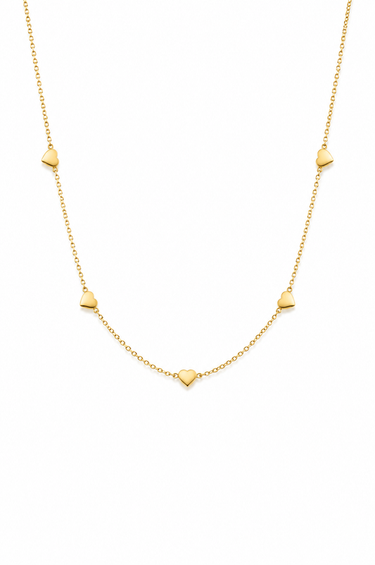 Mini Hearts  Necklace