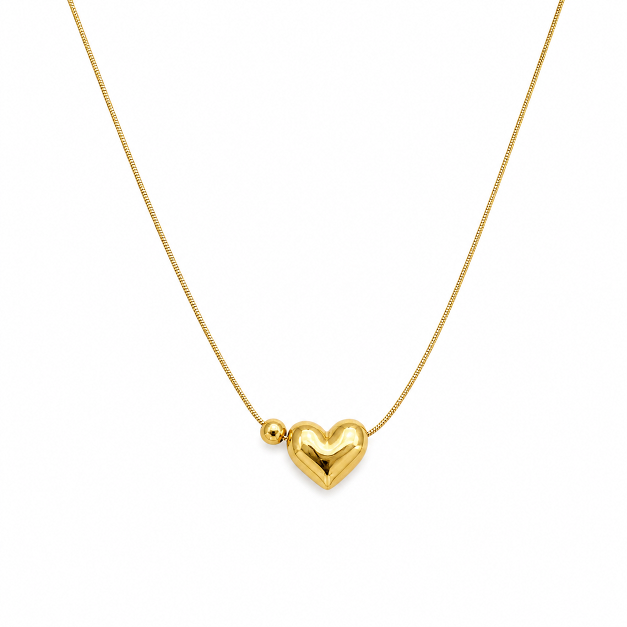 Golden Heart Necklace