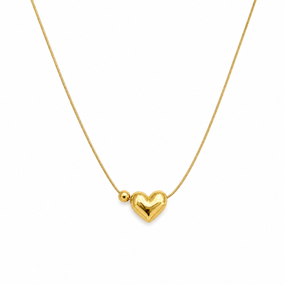 Golden Heart Necklace
