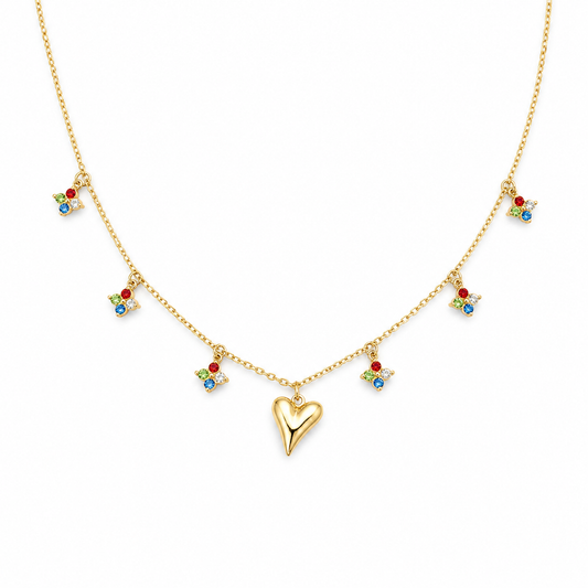 Soft Heart Chaos Necklace