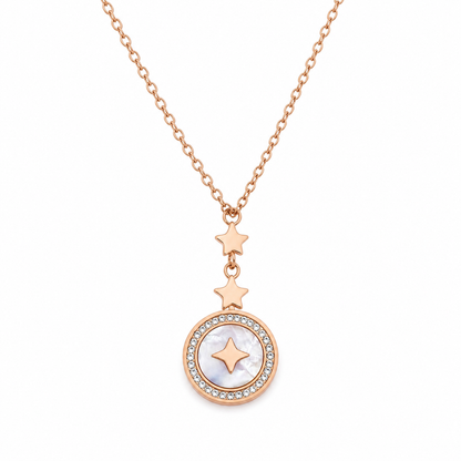 Rose Gold Star Necklace