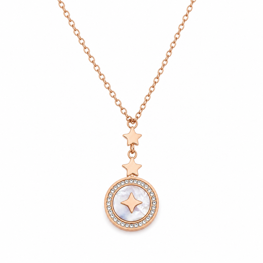 Rose Gold Star Necklace