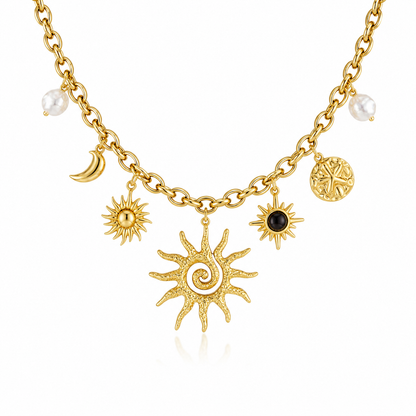 Celestia Charm Necklace