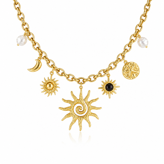 Celestia Charm Necklace