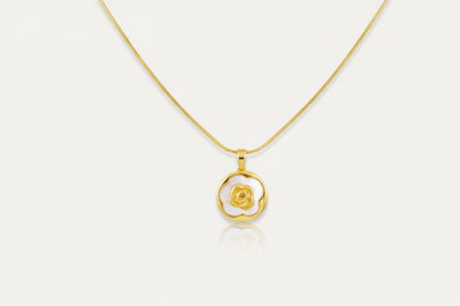 Floral Pendant Necklace