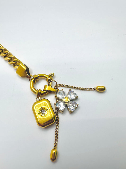 Cuban Charms Bracelet