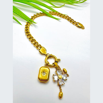 Cuban Charms Bracelet