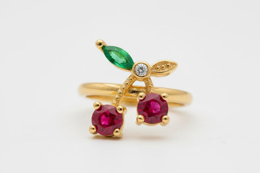 Cherry Gem Ring