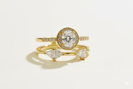 Elegant Gold-Plated Adjustable Ring