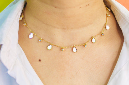 Crystal Charm Necklace